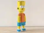 Bart Simpson 3D Origami Papercraft, view 2