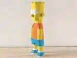 Bart Simpson 3D Origami Papercraft, 3D model