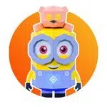 Papercraft Bob des Minions, weergave 3