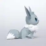 Shiny Eevee 3D origami papercraft
