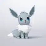 Shiny Eevee 3D origami papercraft