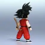 Papercraft d'enfant de Goku en origami