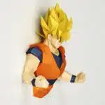 Goku 3D Origami Papercraft Wall Sculpture, detail