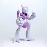 Papercraft of Mega Mewtwo X in 3D origami