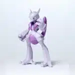 Papercraft of Mega Mewtwo X in 3D origami