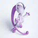 Mega Mewtwo Y 3D Origami Papercraft, detail