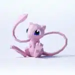 3D Origami Papercraft of Mew, detail