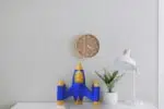 Papercraft of spaceship in 3D origami