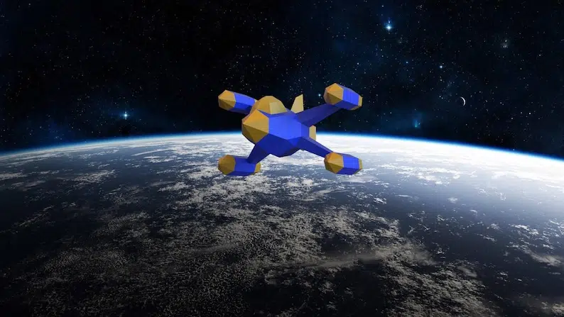 Modèle de vaisseau spatial, weergave 7