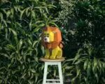 Modèle d'enfant de lion