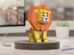 Papercraft lion cub in origami 3D