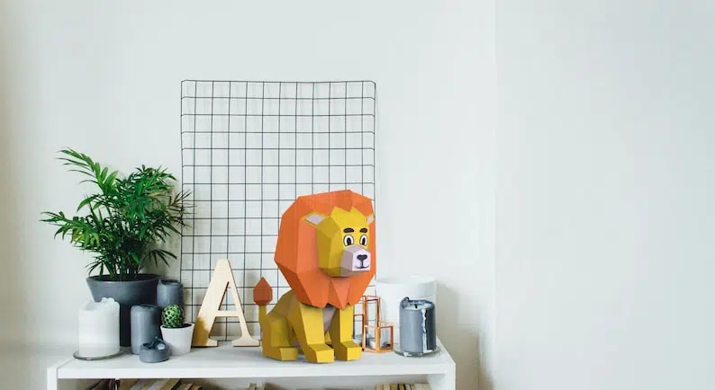 Modèle d’enfant de lion