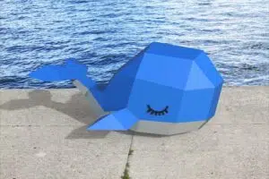 Modèle enfant de baleine, weergave 2