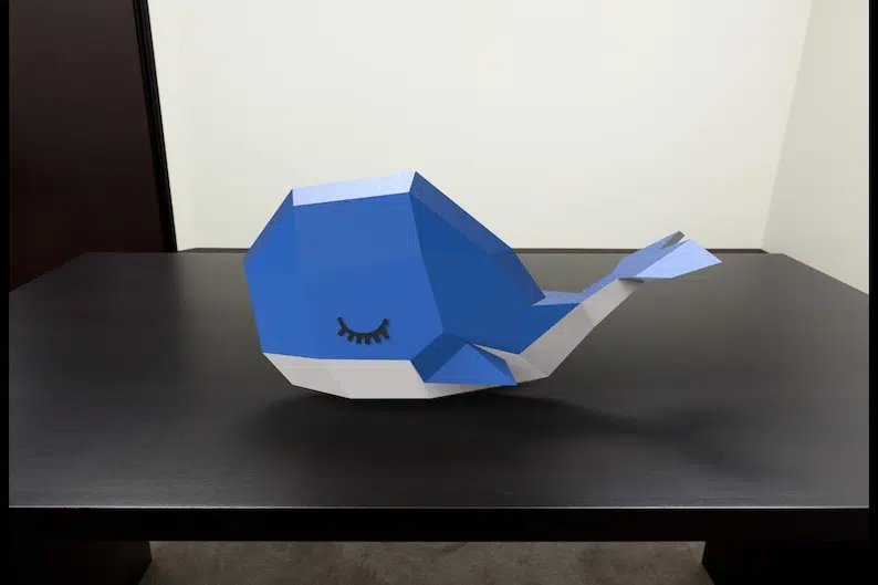 Modèle enfant de baleine, weergave 4