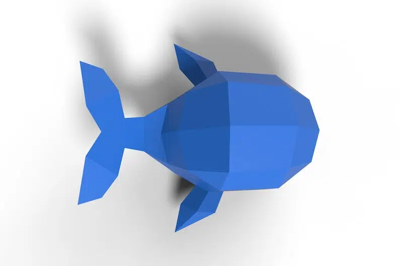 Modèle enfant de baleine, weergave 10
