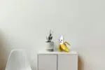 Bananenmodell für Kinder, Papercraft 3D, Rückansicht