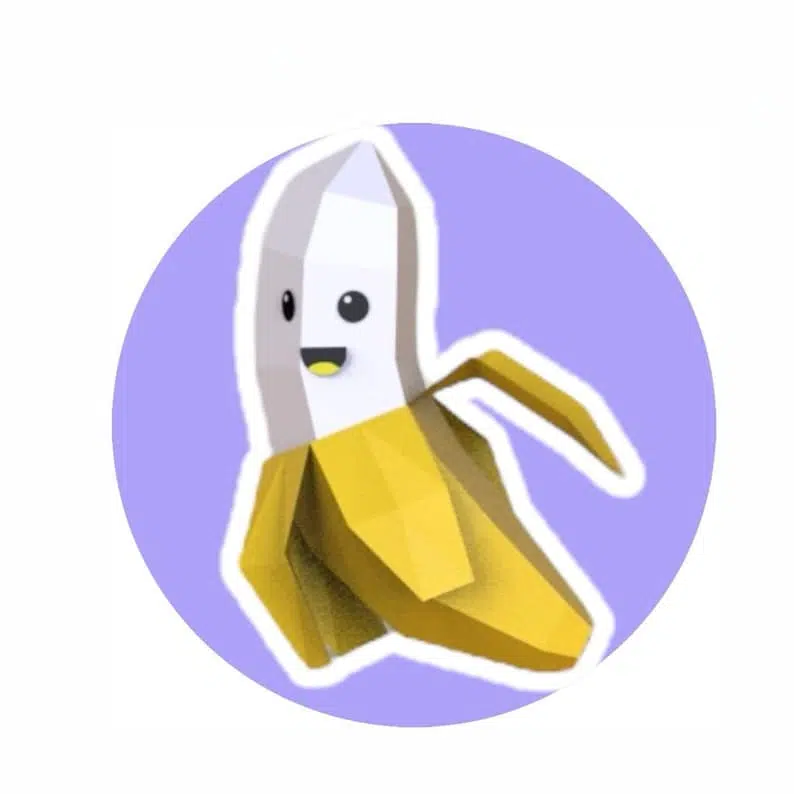 Kids Banana Model