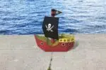 Modèle enfant de bateau pirate, weergave 4