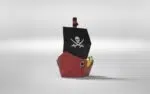 Modèle enfant de bateau pirate, weergave 5