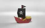 Modèle enfant de bateau pirate, weergave 7