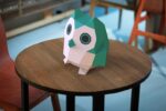 Papercraft di gufo per bambini