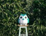 Papercraft di gufo per bambini