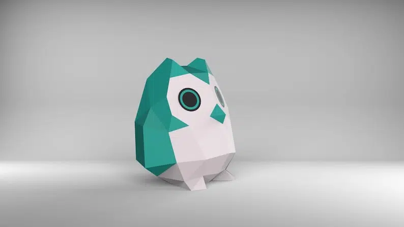 Modèle enfant de chouette