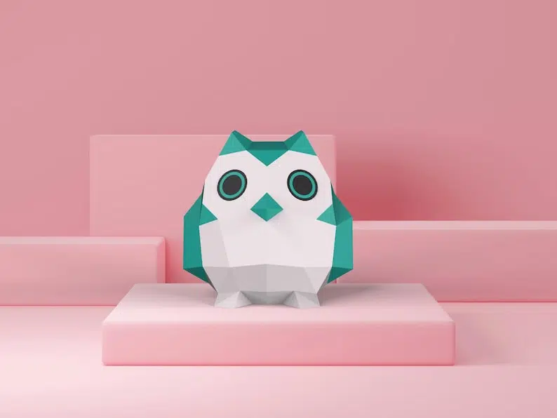 Modèle enfant de chouette