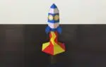 Modèle enfant de fusée
