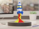Papercraft rocket model for kids