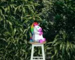 Modelo infantil de unicórnio