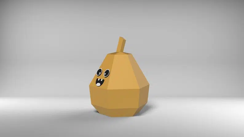 Modèle enfant de poire, weergave 3