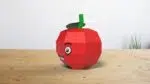 Papercraft apple for kids in 3D origami