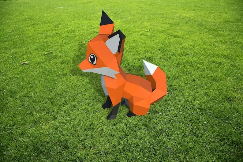 Modèle enfant de renard