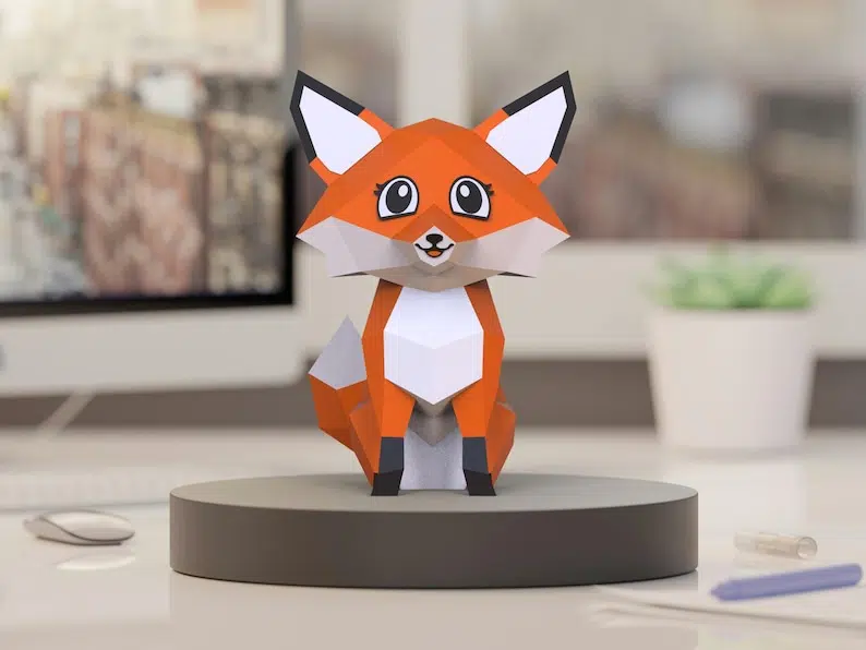 Modèle enfant de renard