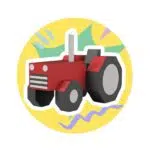 Modèle enfant de tracteur, weergave 2