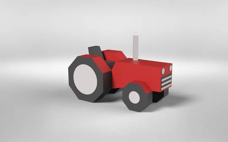 Modèle enfant de tracteur, weergave 4