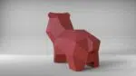 Modelo infantil de urso