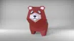 Modelo infantil de urso