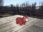 Modelo infantil de urso
