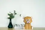 Modelo infantil de urso de pelúcia