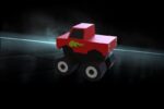 Papercraft monster truck for kids