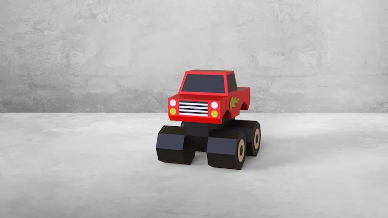 Monster truck modèle enfant