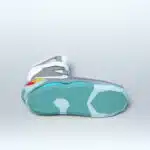 Back to the Future Shoes Papercraft in 3D Origami, side view