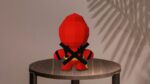Papercraft de bébé Deadpool en origami 3D