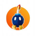 Papercraft of bob-omb in 3D origami