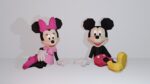 Papercraft of Minnie Mouse in 3D origami