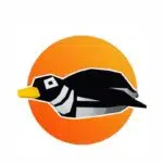 Papercraft de pingouin allongé en origami 3D, weergave 6