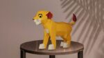 Papercraft de simba en origami 3D