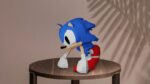 Papercraft of Sonic in 3D origami